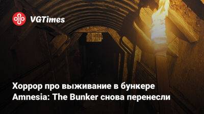Анри Клеман - Хоррор про выживание в бункере Amnesia: The Bunker снова перенесли - vgtimes.ru - Франция