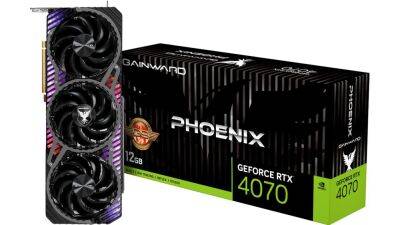 Gainward представляет видеокарты GeForce RTX 4070 серий Phoenix, Panther и Ghost - cubiq.ru