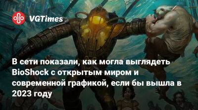 В сети показали, как могла выглядеть BioShock с открытым миром, если бы вышла в 2023 году - vgtimes.ru - Париж