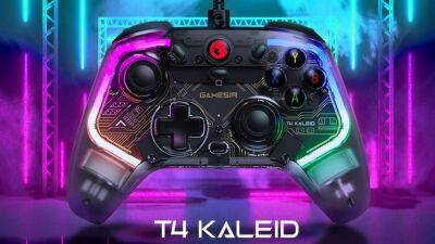 GameSir представила прозрачный геймпад T4 Kaleid - cubiq.ru
