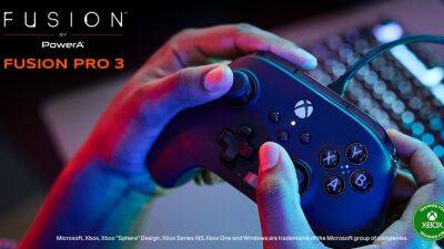 PowerA выпустила геймпад FUSION Pro 3 для PC и Xbox Series X|S - cubiq.ru