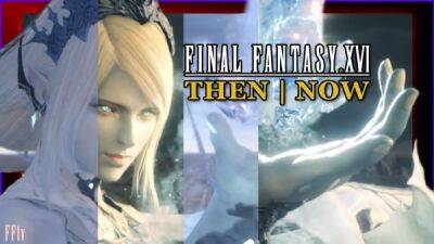 Хироси Такаи - Новое раннее сравнительное видео Final Fantasy 16 подчеркивает значительные визуальные улучшения по сравнению с анонсом - playground.ru