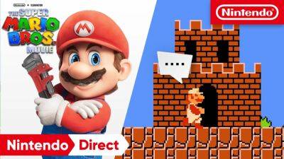 Chris Pratt - Jack Black - Seth Rogen - Mario De-Super - Nintendo Direct onthult dat stemmen van Mario-film in 'al je favoriete Mario games' komen - ru.ign.com - county Door