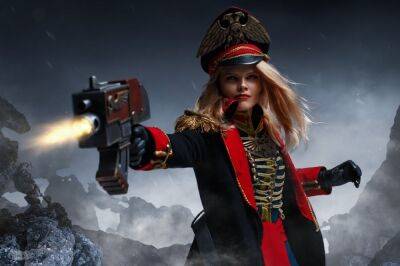 Елена Весания - Россиянка показала эффектный косплей Commissar из Warhammer 40K. - igromania.ru