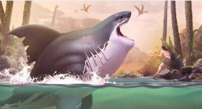 Смотрим доисторический геймплей Hungry Shark Primal - app-time.ru
