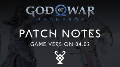 God of War Ragnarok получила обновление 4.02 - playground.ru - Santa Monica
