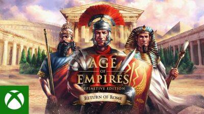 Age of Empires II: Definitive Edition - Return of Rome представлена в тизер-трейлере - playground.ru - Rome - Римская Империя