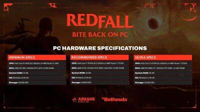Системні вимоги та релізний трейлер RedfallФорум PlayStation - ps4.in.ua