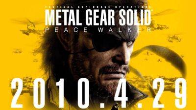 Хидео Кодзим - Хидео Кодзима вспомнил о работе над Metal Gear Solid: Peace Walker - igromania.ru - Сша - Ирак - Коста Рика