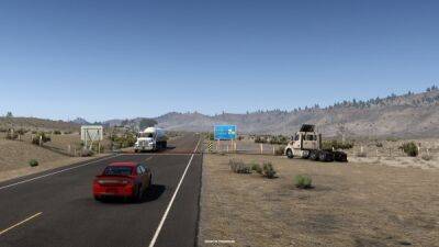 Новые скриншоты переделки Калифорнии для American Truck Simulator - Золотой штат #1 - playground.ru - Сша - штат Калифорния - state California - штат Невада
