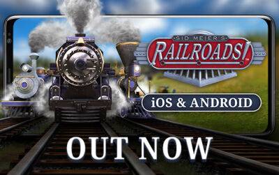 По вагонам! Игра Sid Meier’s Railroads! — уже вышла для iOS и Android - feralinteractive.com