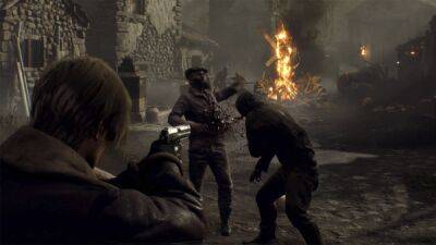 Из ремейка Resident Evil 4 собирались вырезать культовую шутку Леона - playground.ru