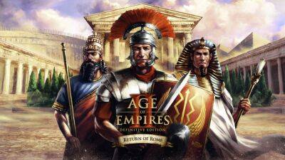 Return of Rome появится в Age of Empires II: Definitive Edition 16 мая - igromania.ru - Rome - Римская Империя
