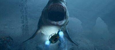 Джейсон Стэйтем - Бен Уитли - Гигантская акула с острыми зубами на новых постерах фильма "Мег 2: Впадина" - gamemag.ru