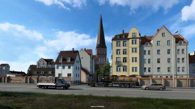 Создатели Euro Truck Simulator 2 показали переработанный Росток - igromania.ru - Германия - Гдр