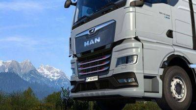 В ETS2 появился новый грузовик MAN - gametech.ru