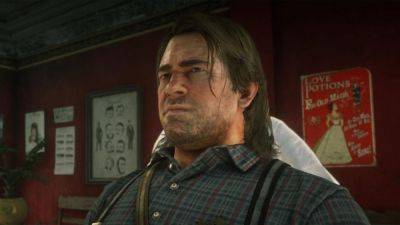 Артур Морган - Фанат Red Dead Redemption 2 нашел секретную реплику, которая зависит от веса главного героя - games.24tv.ua