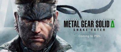 Ремейк Metal Gear Solid 3: Snake Eater официально анонсирован для PlayStation 5 вместе со сборником Master Collection Vol. 1 - gamemag.ru