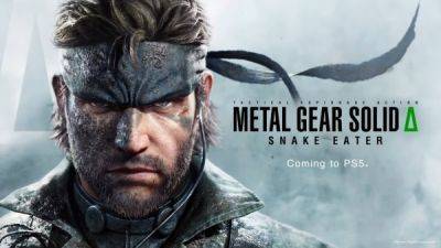 Легендарная серия Metal Gear Solid возвращается. Официально анонсирован ремейк Metal Gear Solid 3 - playground.ru