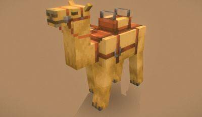 В Minecraft запретили парение на верблюде. Животное больше нельзя превращать в глайдер - gametech.ru