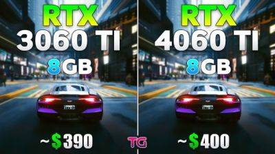 Эксперт сравнил видеокарты GeForce RTX 4060 Ti и GeForce RTX 3060 Ti в 10 играх - стоит ли переплачивать за новинку? - playground.ru