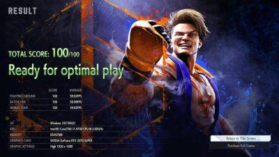 Capcom выпустила бенчмарк-демо для Street Fighter 6 - trashexpert.ru