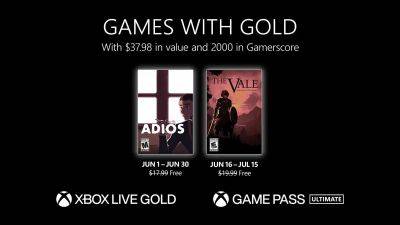 Xbox Live Gold у червні: гра про власника свиноферми Adios та аудіоекшен The ValeФорум PlayStation - ps4.in.ua