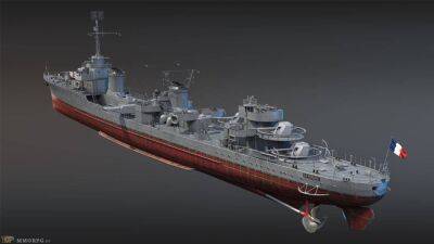Авторы War Thunder презентовали эсминец Le Malin III ранга - top-mmorpg.ru - Франция