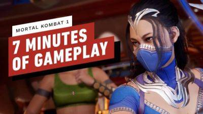 Лю Кан - София Блэйд - 7 минут геймплея Mortal Kombat 1 от IGN - playground.ru