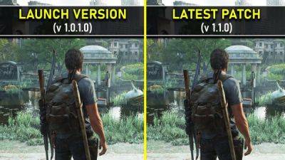 Сравнение The Last of Us Part 1 на ПК с патчем 1.1.0 показывает улучшение производительности - playground.ru
