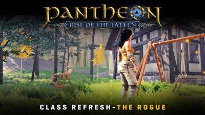 Видео с демонстрацией способностей класса Разбойник в MMORPG Pantheon: Rise of the Fallen - mmo13.ru