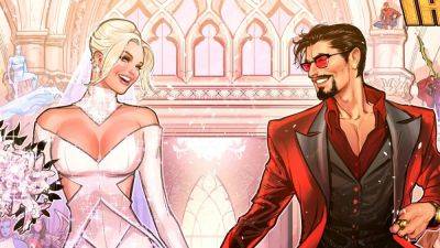 Tony Stark - Marvel Comics teaset bruiloft van Tony Stark en Emma Frost - ru.ign.com - county Stark