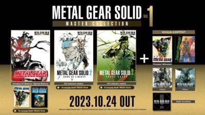 Геймплейный трейлер Metal Gear Solid Collection Vol. 1 раскрывает платформы, состав издания и дату выхода - playground.ru