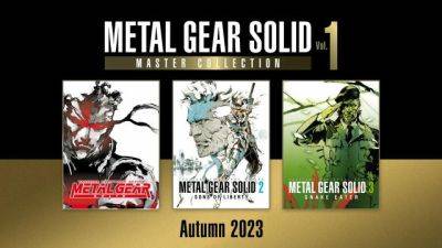 Сборник Metal Gear Solid: Master Collection Vol. 1 выйдет в октябре - fatalgame.com - Япония