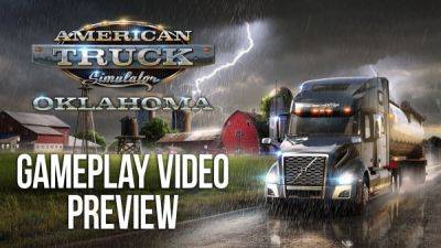 Геймплейный трейлер будущего DLC Оклахома для American Truck Simulator - playground.ru - Сша - штат Оклахома
