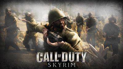 Новый мод превращает The Elder Scrolls V: Skyrim в Call of Duty - 3dnews.ru
