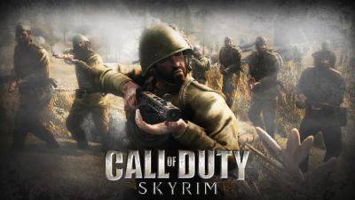 Фанат TES Skyrim превратил ролевую игру в Call of Duty - trashexpert.ru