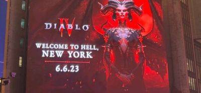 Diablo Iv - Лилит поприветствовала Нью-Йорк в Преисподней в честь выхода Diablo IV - noob-club.ru - Сша - Канада - Нью-Йорк - Нью-Йорк