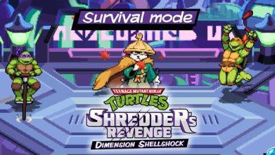 Новый геймплейный трейлер дополнения Dimension Shellshock для TMNT: Shredder's Revenge - playground.ru