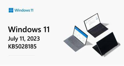 Не стоит устанавливать обновление KB5028185 для Windows 11 - lvgames.info