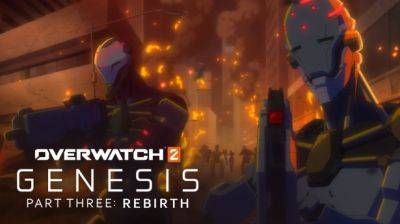 Аниме-сериал «Overwatch: GENESIS» – часть 3: «Rebirth» - noob-club.ru