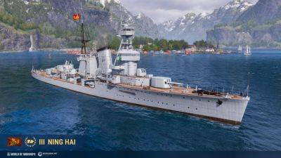 В Steam раздают крейсер Ning Hai для World of Warships - coop-land.ru