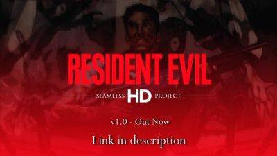 Классическая Resident Evil получила HD-ремастер от фанатов - playground.ru