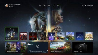 Microsoft выпускает новый дизайн меню Xbox для всех пользователей - playground.ru