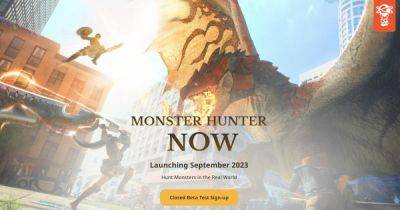 Релиз Monster Hunter Now назначен на 14 сентября - lvgames.info