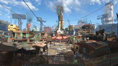 Жуткая ошибка Fallout 4 сделала Даймонд-Сити похожим на ад - games.24tv.ua - Херсон