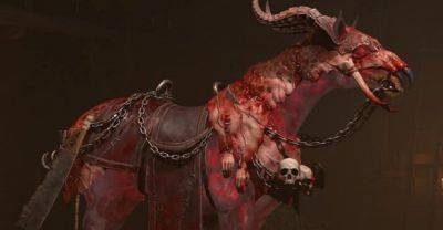 С Мясника может выпасть новая броня для лошади в Diablo IV – Конский доспех из свежего мяса - noob-club.ru