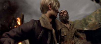 Киану Ривз - Джон Уик пополняет инвентарь и зачищает деревню в Resident Evil 4 - gamemag.ru