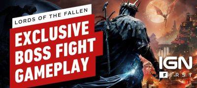 Видео: битва с одним из боссов в Lords of the Fallen - zoneofgames.ru