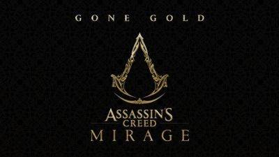 Assassin's Creed Mirage отправился на золото и выйдет на неделю раньше - playground.ru